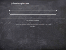 Tablet Screenshot of jacksoncountyiowa.com